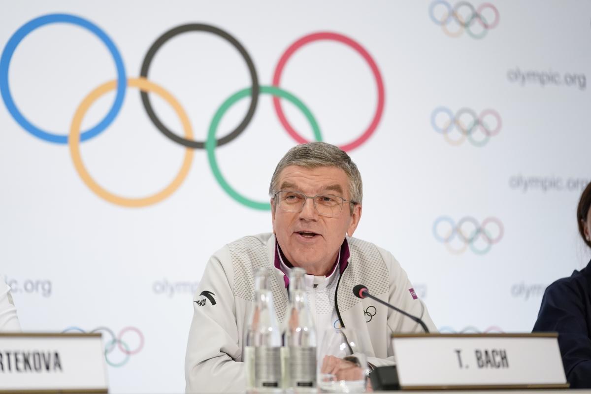 Bach as IOC president