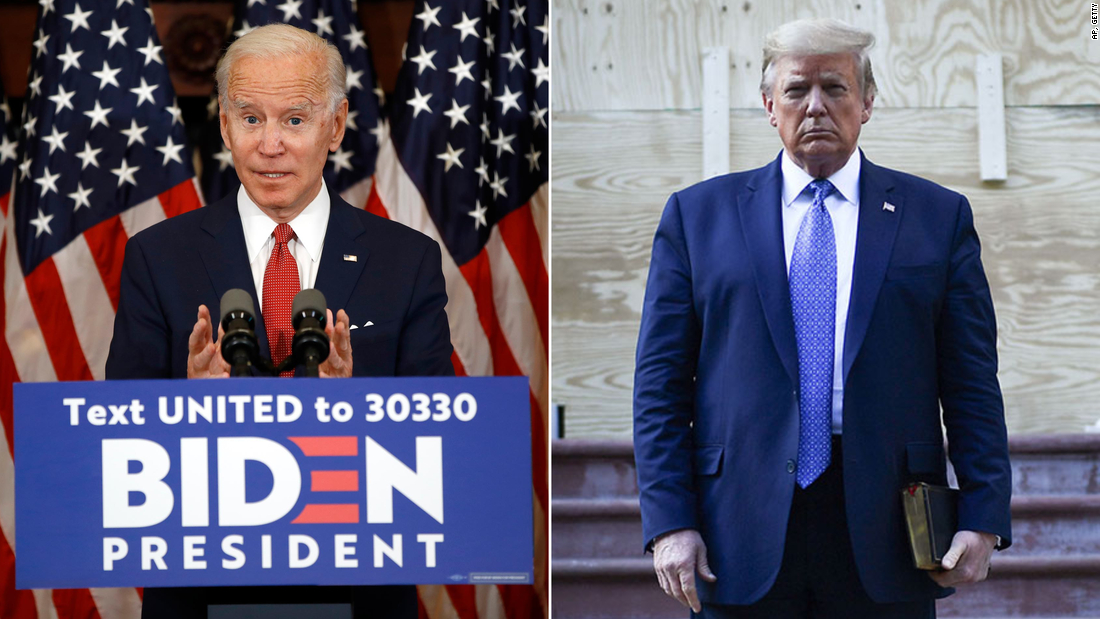Why Biden is polling better than Clinton against Trump