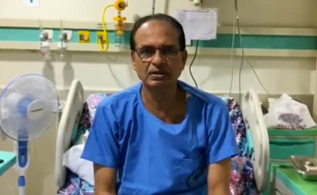 Shivraj Singh Chouhan, Covid + ve, en el video del hospital