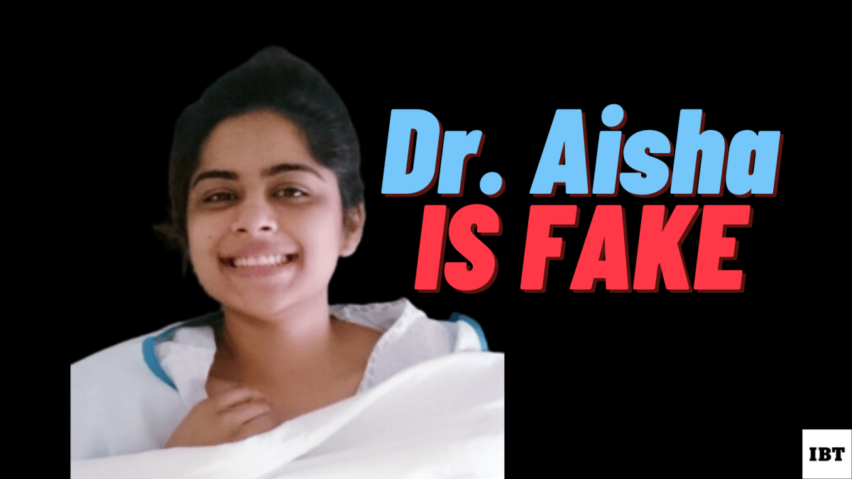 Dr. Aisha does not exist