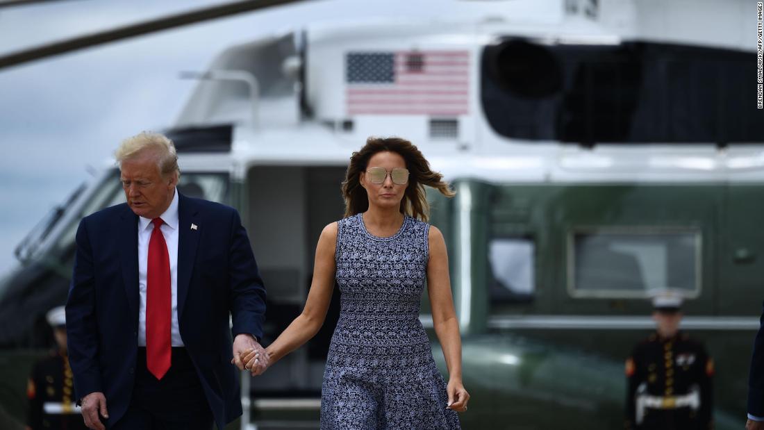 Las boletas de Trump y la primera dama han sido devueltas en Florida